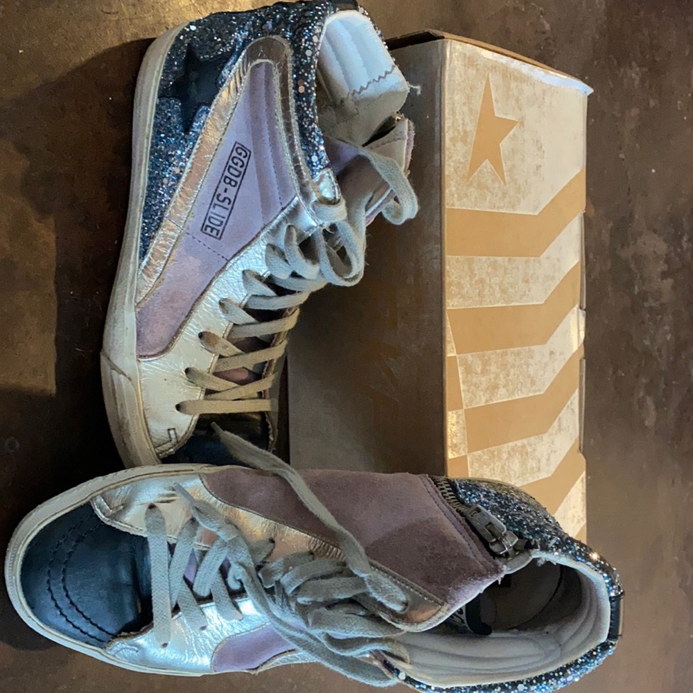 High top golden goose